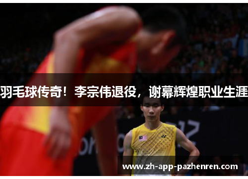羽毛球传奇!李宗伟退役,谢幕辉煌职业生涯 羽毛球传奇!李宗伟退役,谢幕辉煌职业生涯